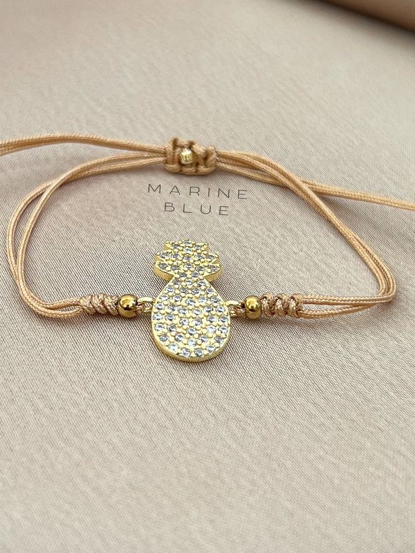 Pinapple Handmade Bracelet - Charm Bracelet