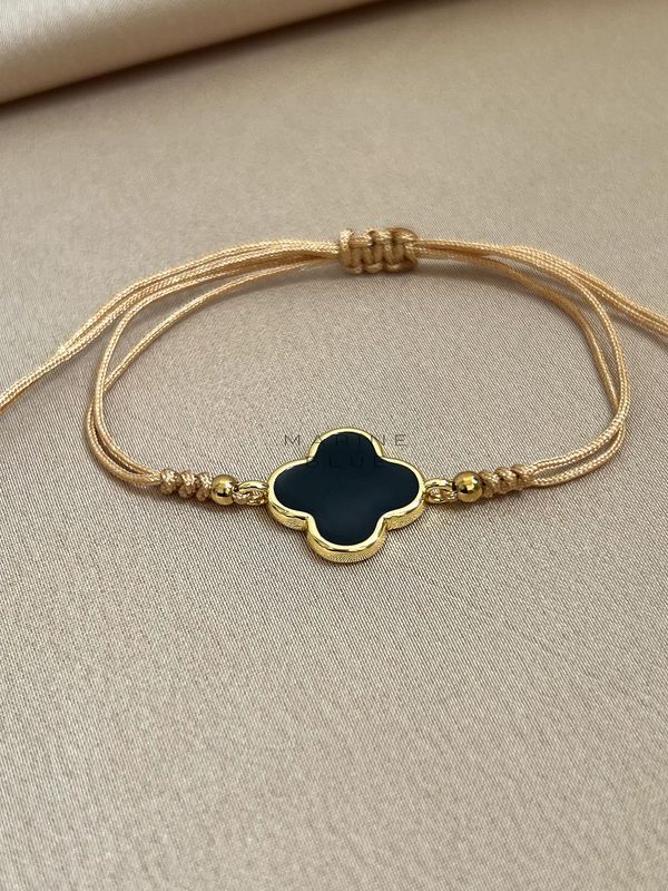 Novir Handmade Bracelet - Enameled Brass Bracelet