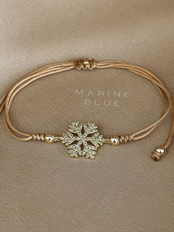 Snowflake Handmade Bracelet - Charm Bracelet