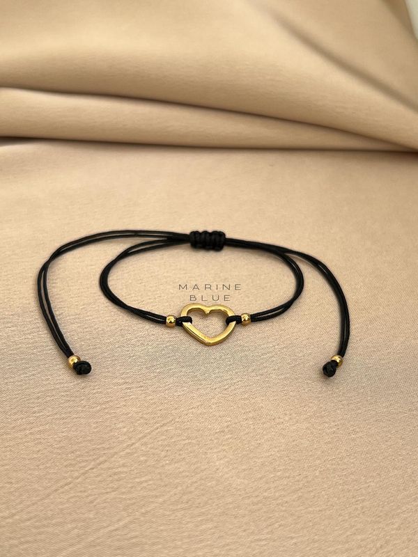Edge Heart Handmade Bracelet - Charm Bracelet