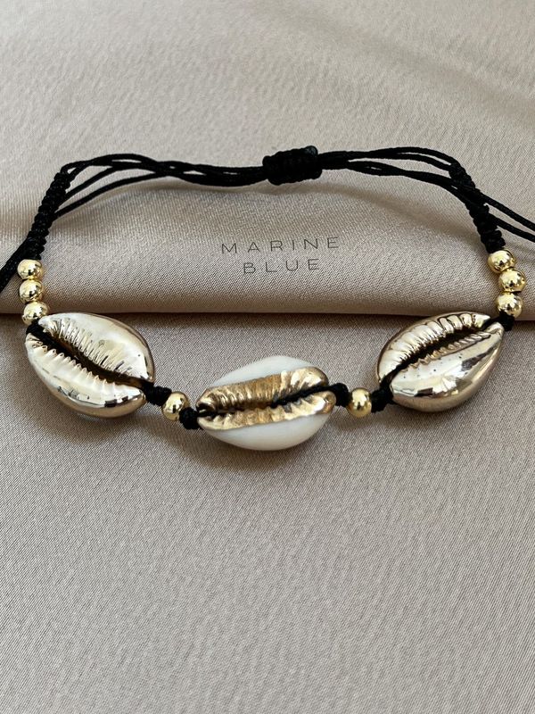 Cowrie 3 Handmade Bracelet - Charm Bracelet