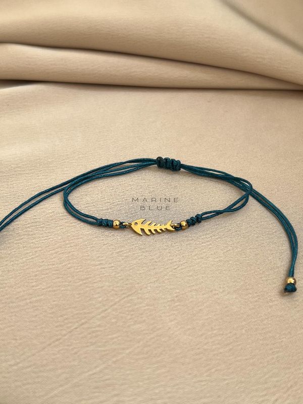 Edge Kaata Handmade Bracelet - Fish Charm Bracelet
