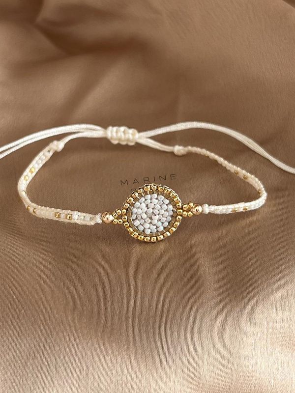 Sunflower Handmade Bracelet - Beaded Bracelet