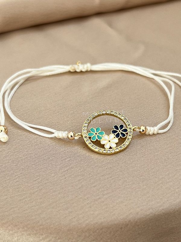 Botania Handmade Bracelet - Flower Charm Bracelet