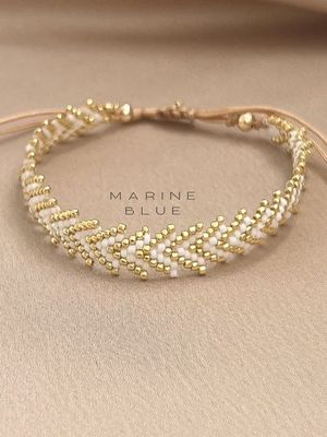 Solo Phyton Long Handmade Bracelet - Beaded Bracelet