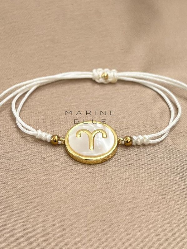 Horoscope Aries Handmade Bracelet - Beaded Bracelet