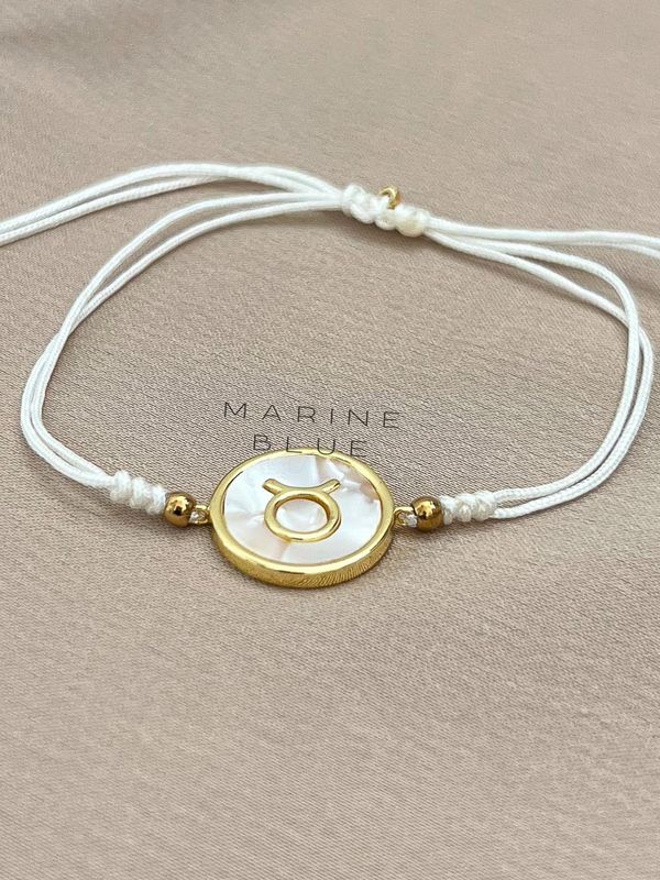 Horoscope Taurus Handmade Bracelet - Charm Bracelet