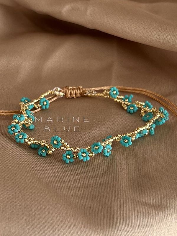 Solo Daffodils Handmade Bracelet - Beaded Bracelet