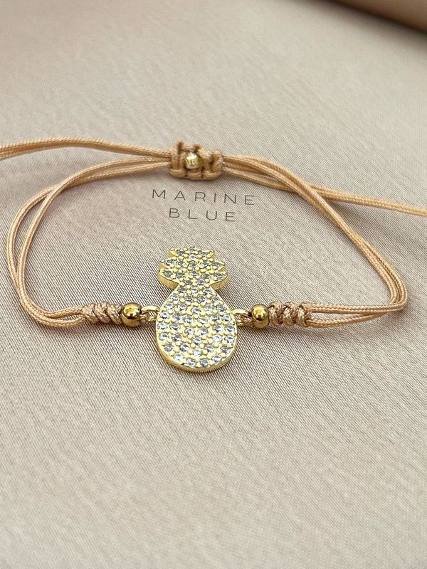 Pinapple Handmade Bracelet - Charm Bracelet
