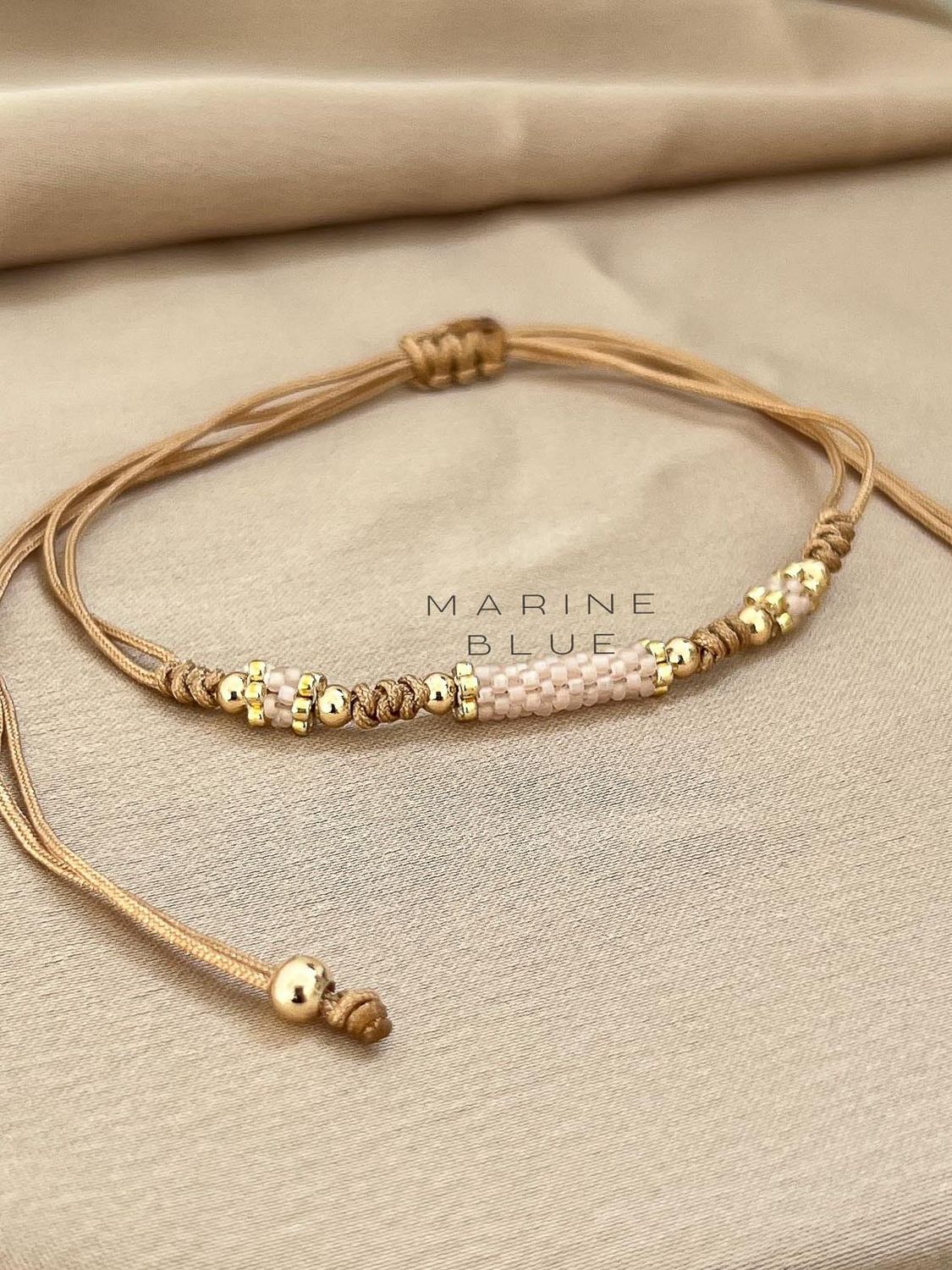 Solo Horizon 3 Handmade Bracelet - Beaded Bracelet, Color: Sunset Breeze