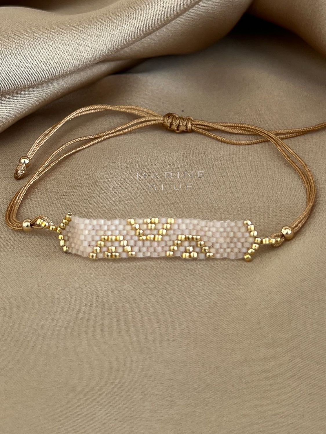 Solo Long Triple Evil Eye Handmade Bracelet - Beaded Bracelet, Color: Sunset Breeze