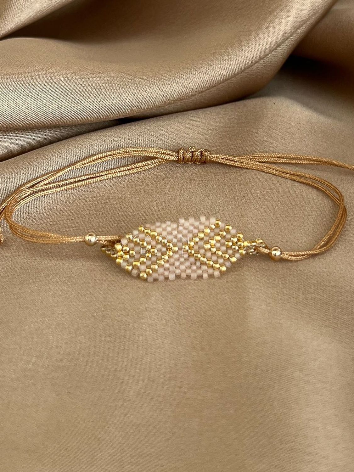 Solo Intro Handmade Bracelet - Beaded Bracelet, Color: Sunset Breeze