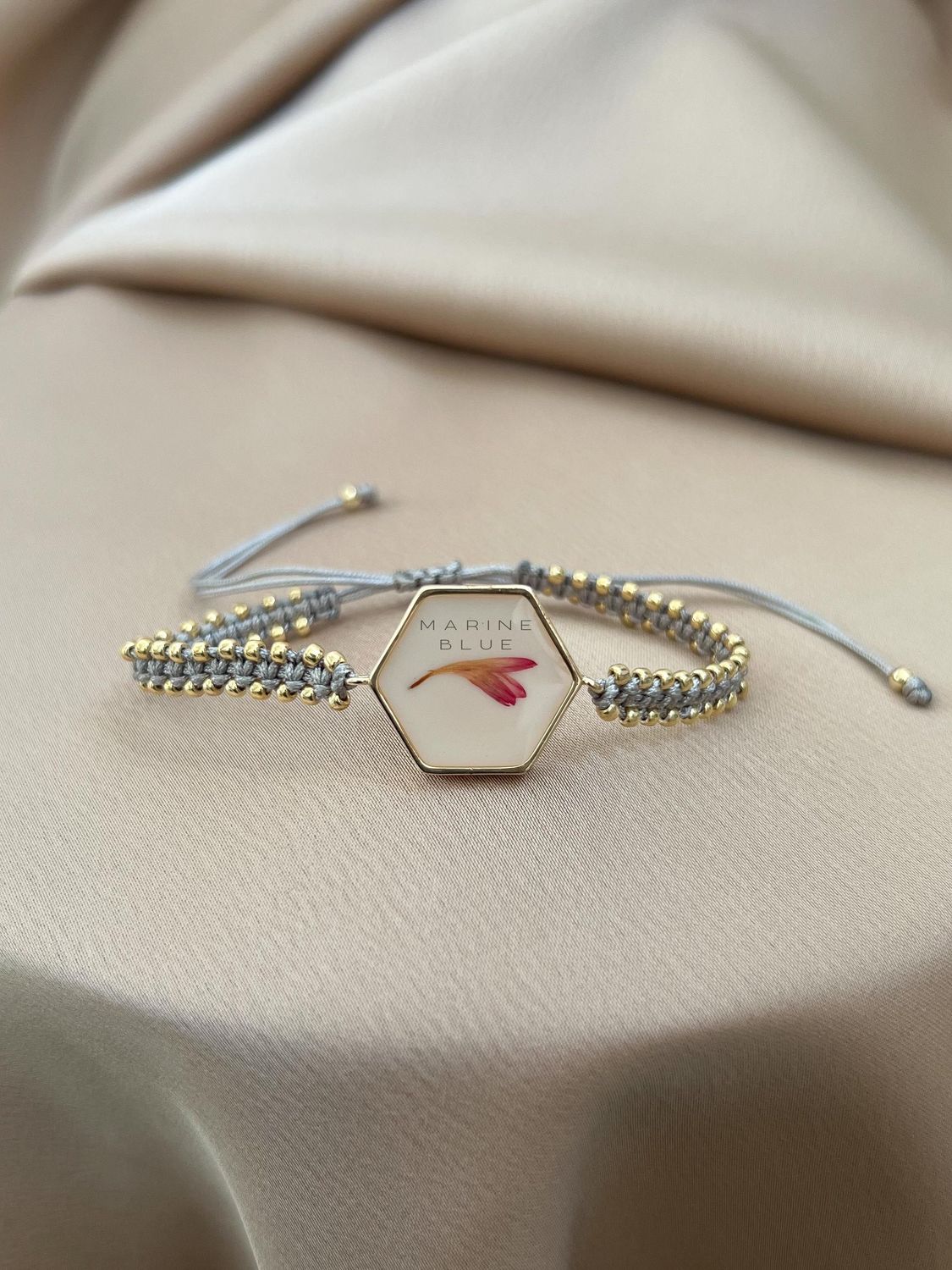 Flamin Handmade Bracelet - Beaded Bracelet, Color: Misty Moon