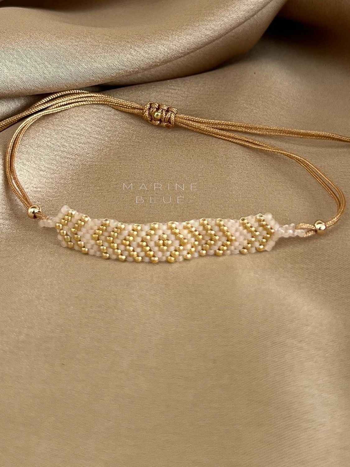 Solo Barb Handmade Bracelet - Beaded Bracelet, Color: Sunset Breeze