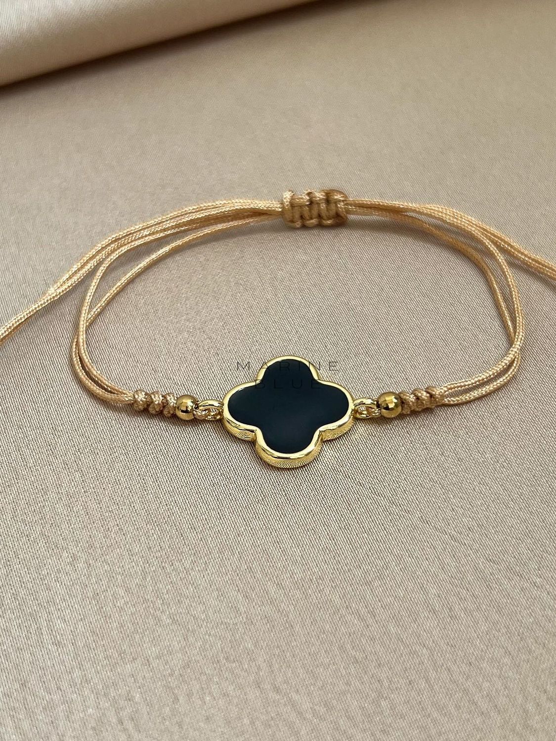 Novir Handmade Bracelet - Enameled Brass Bracelet, Color: Hazel