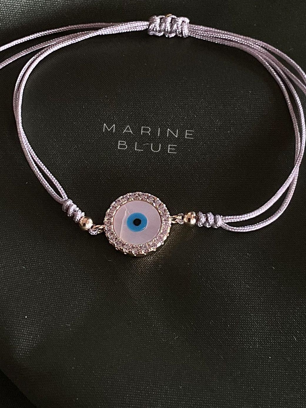 Eyeround Handmade Bracelet - Charm Bracelet, Color: Misty Moon