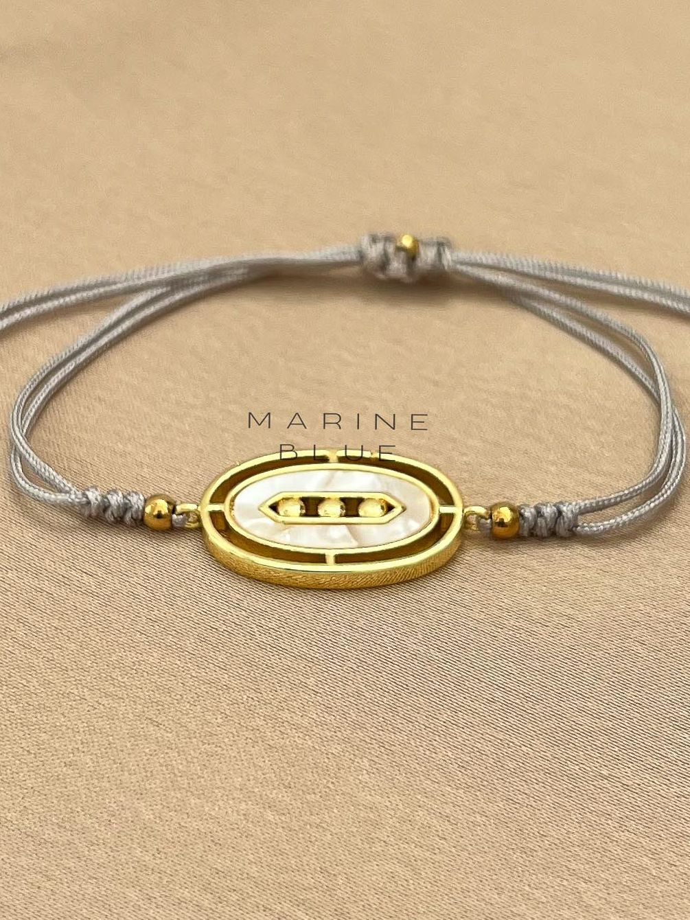 Zenne Handmade Bracelet - Charm Bracelet, Color: Misty Moon