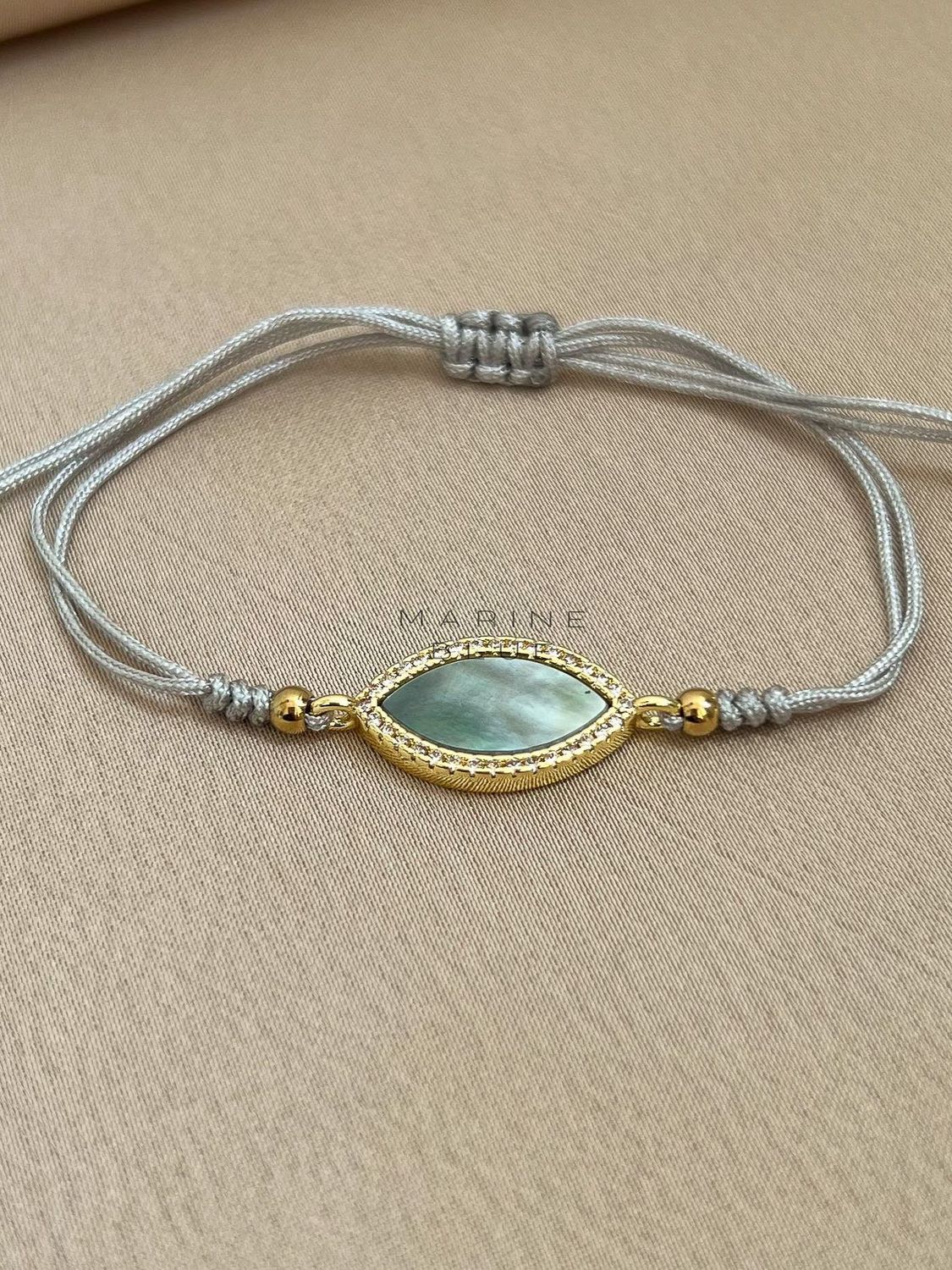 Dreameye Handmade Bracelet - Charm Bracelet, Color: Misty Moon