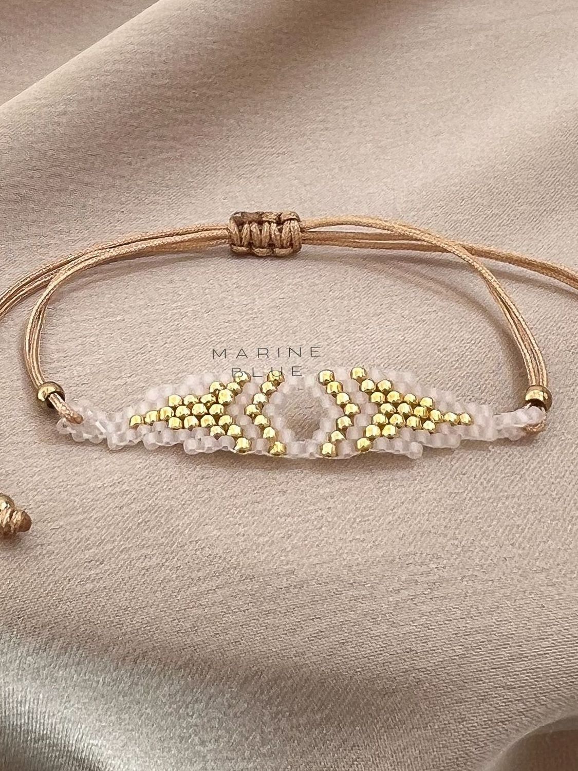 Solo We Handmade Bracelet - Beaded Bracelet, Color: Sunset Breeze