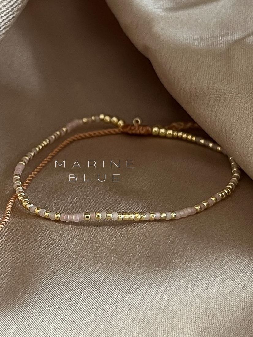 Solo 1 Mixed Handmade Bracelet - Beaded Bracelet, Color: Sunset Breeze