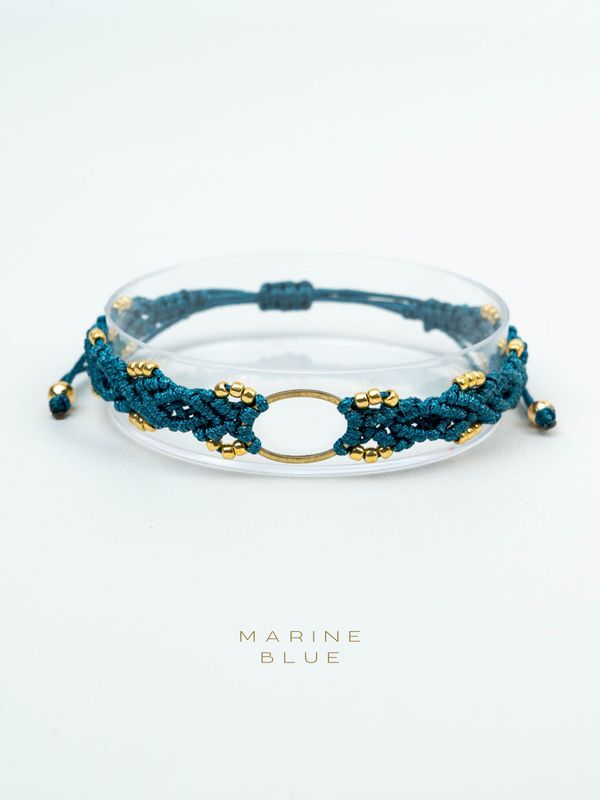 Jardin Flower Endless Handmade Bracelet - Macrame Bracelet