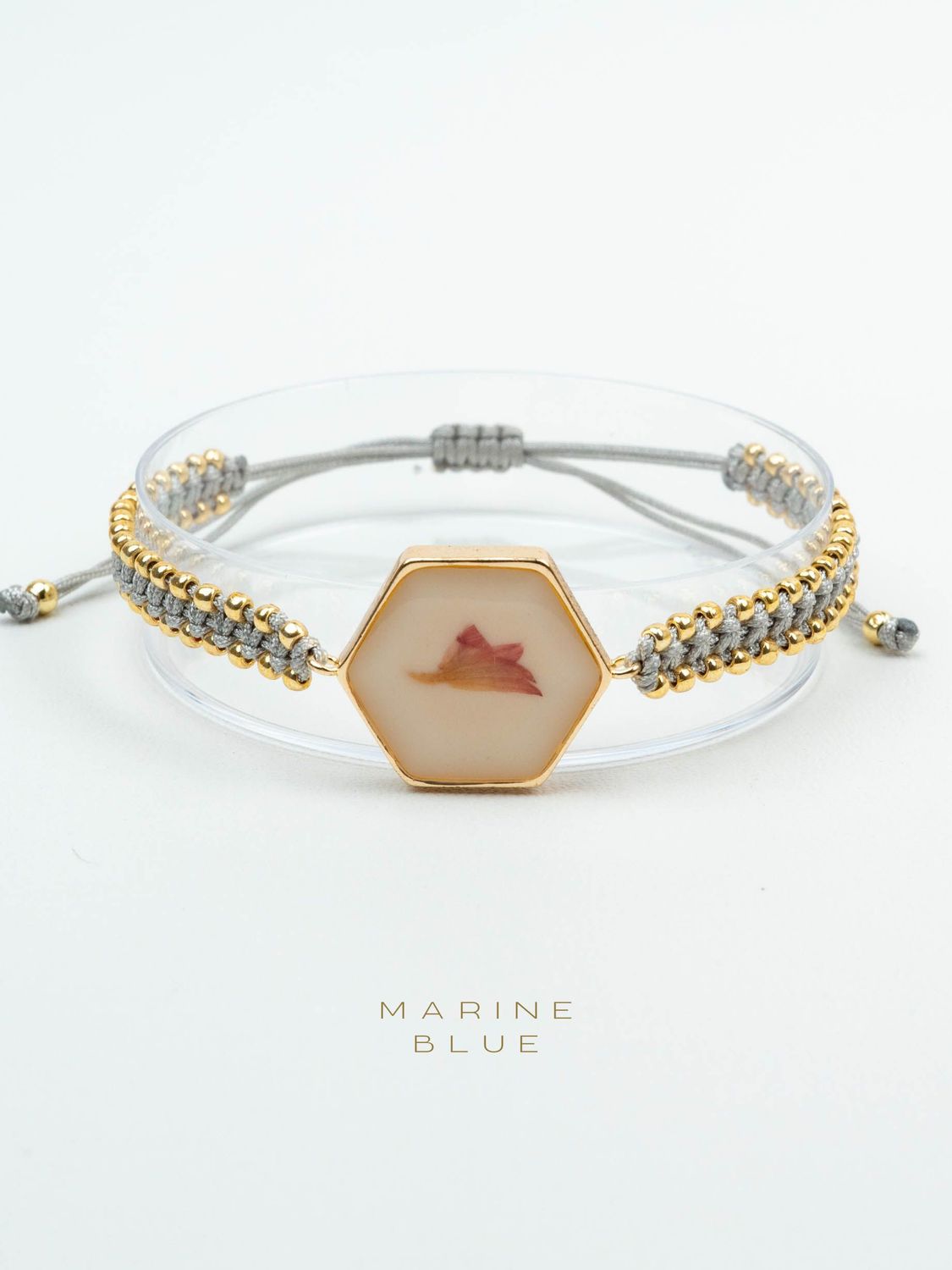 Flamin Bracciale fatto a mano - Bracciale con charms, Colore: Misty Moon