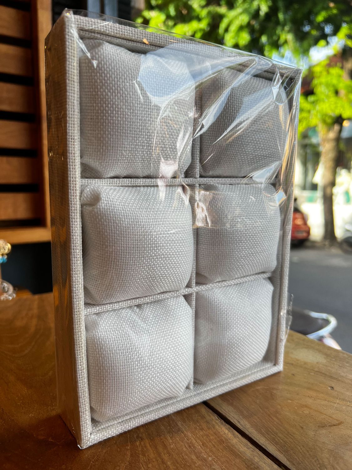 Bracelet Display Box, Color: White Noise, Size: Big