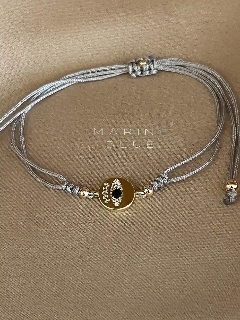 Pawns Pulsera hecha a mano - Pulsera de cuentas, Color: Misty Moon