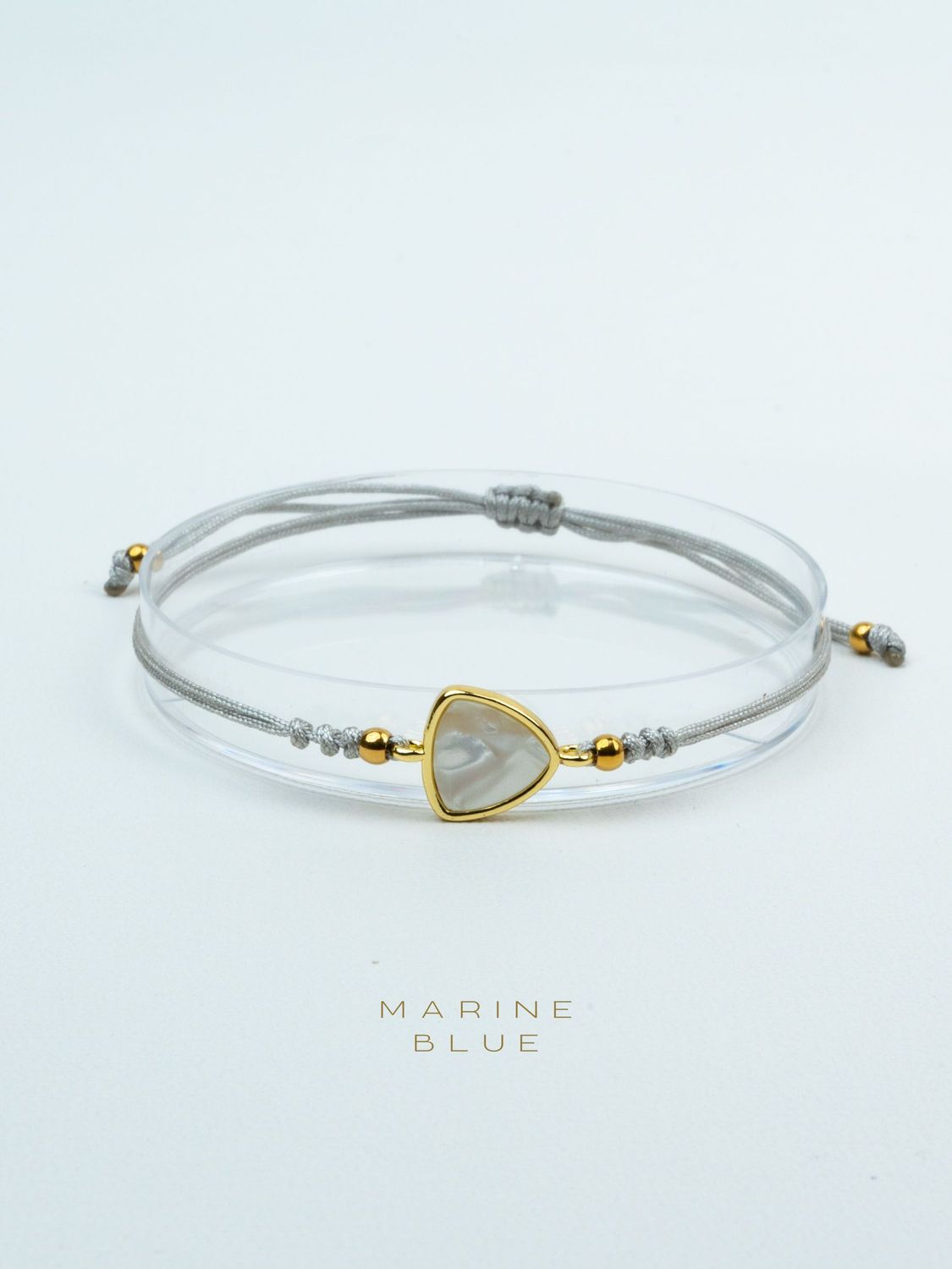 Bermuda Handmade Bracelet - Charm Bracelet, Color: Misty Moon