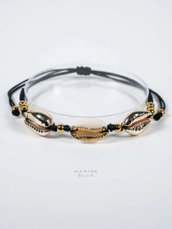 Cowrie 3 Handmade Bracelet - Charm Bracelet