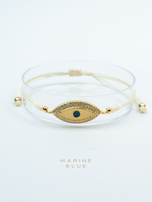 Enamel Eye Handmade Bracelet - Charm Bracelet