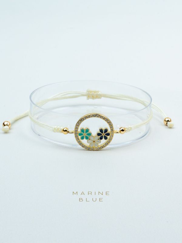 Botania Handmade Bracelet - Flower Charm Bracelet
