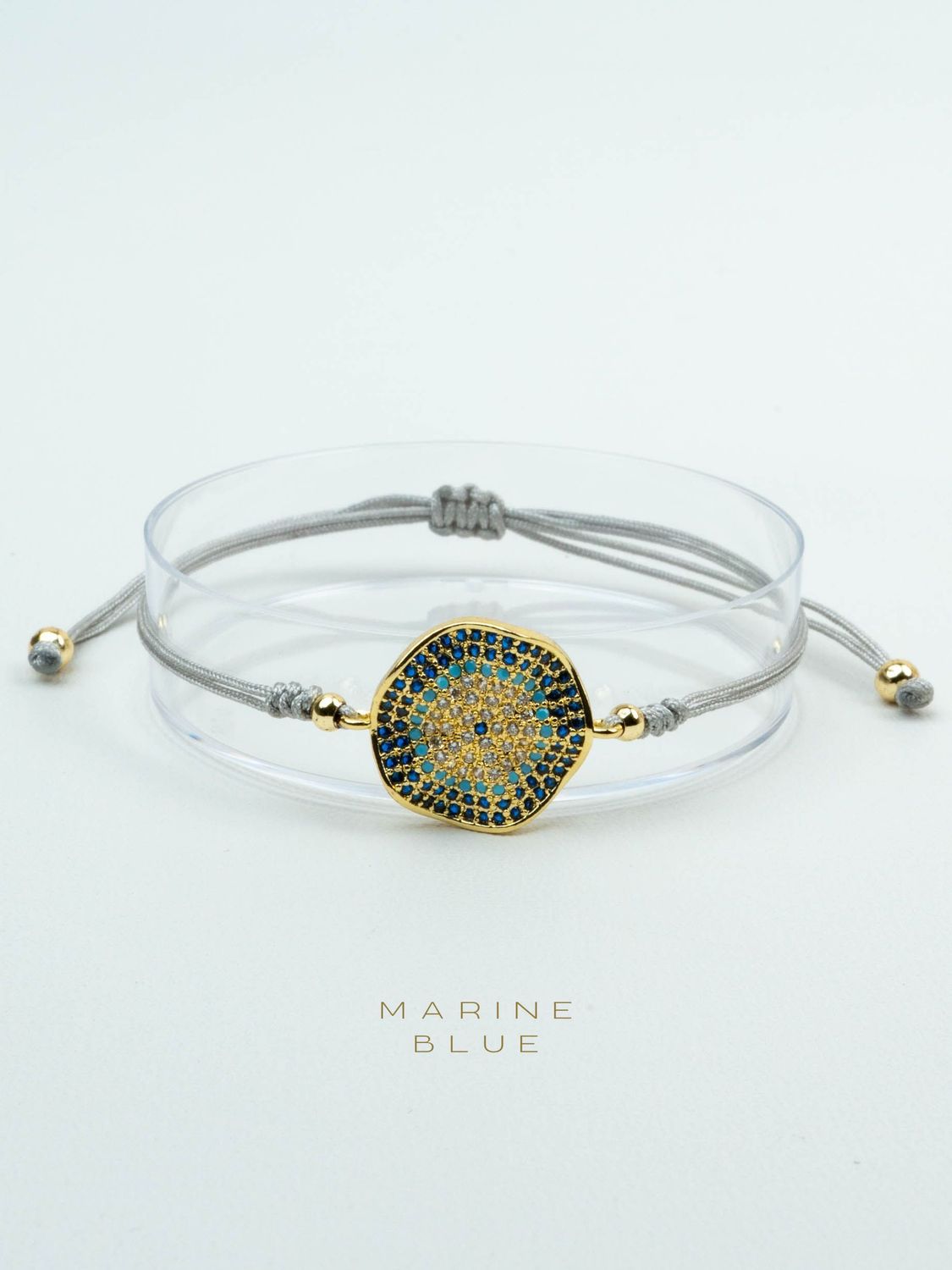 Coin Handmade Bracelet - Charm Bracelet, Color: Misty Moon