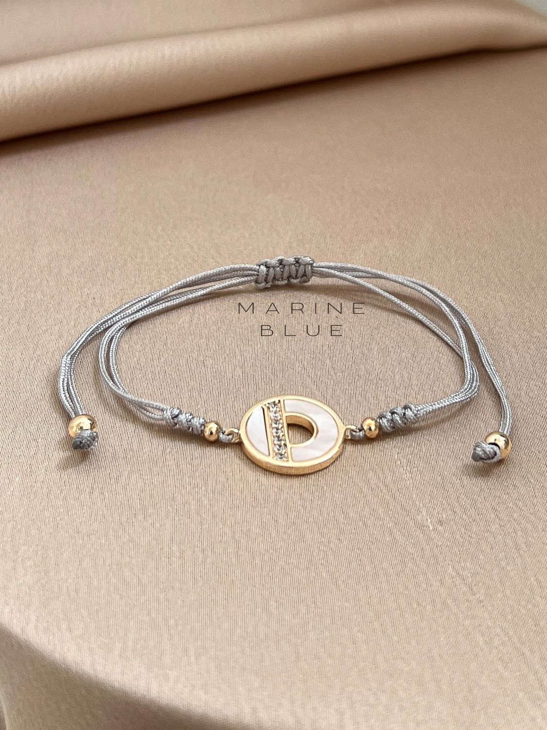 Diamoned Handmade Bracelet - Charm Bracelet, Color: Misty Moon