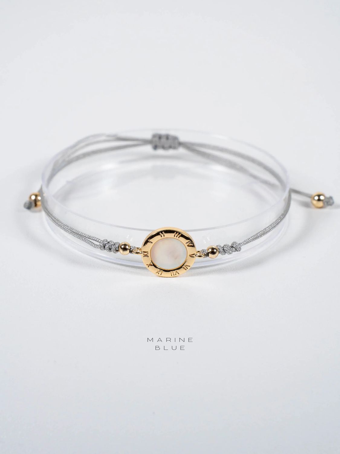 Timeless ハンドメイドブレスレット - ビーズブレスレット, Color: Misty Moon