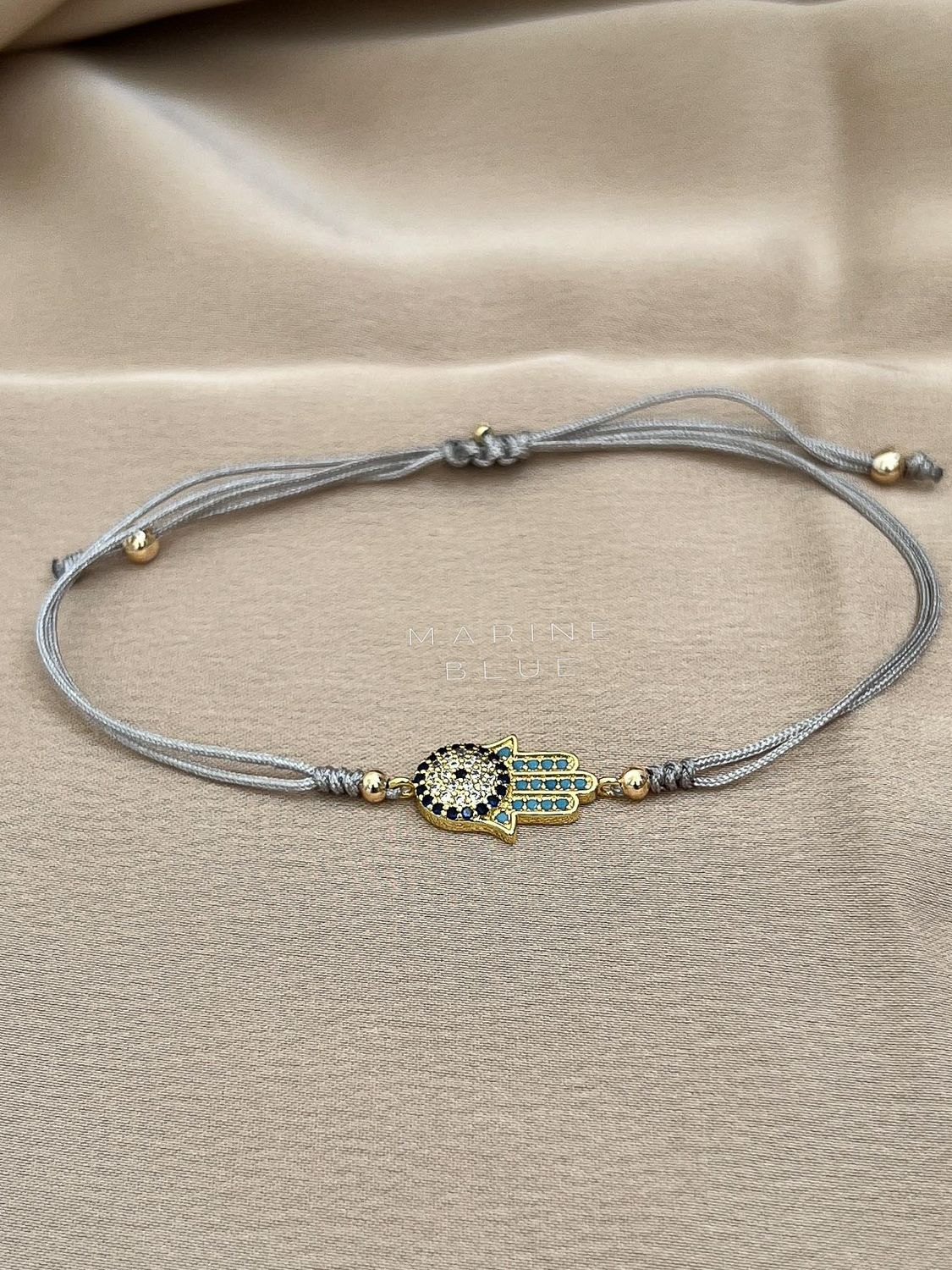 Hand Devil Handmade Bracelet - Charm Bracelet, Color: Misty Moon