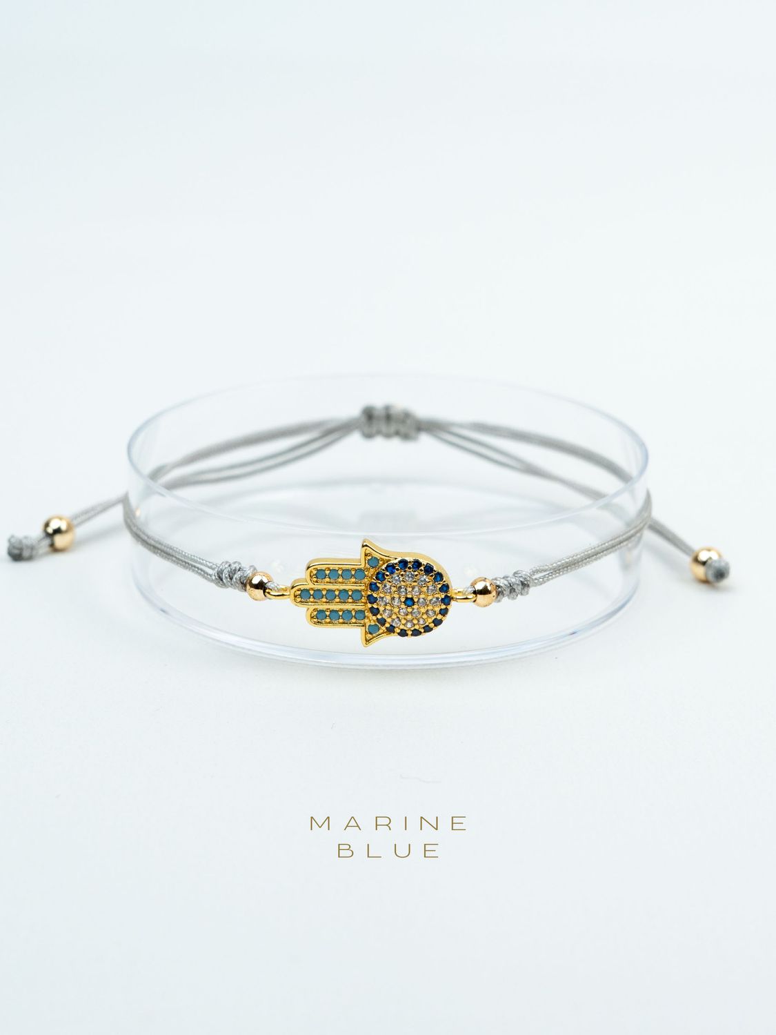 Hand Devil Bracelet fait main - Bracelet Charms, Couleur: Misty Moon