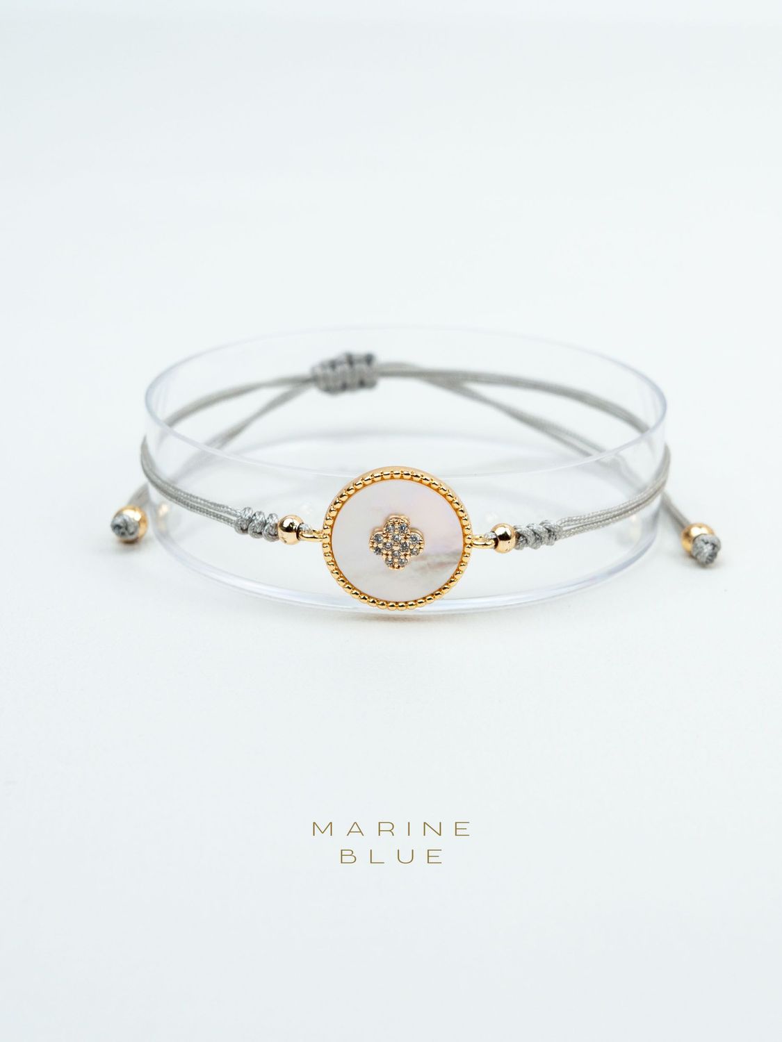 Medallion El Yapımı Bileklik - Charm Bilekliği, Color: Misty Moon