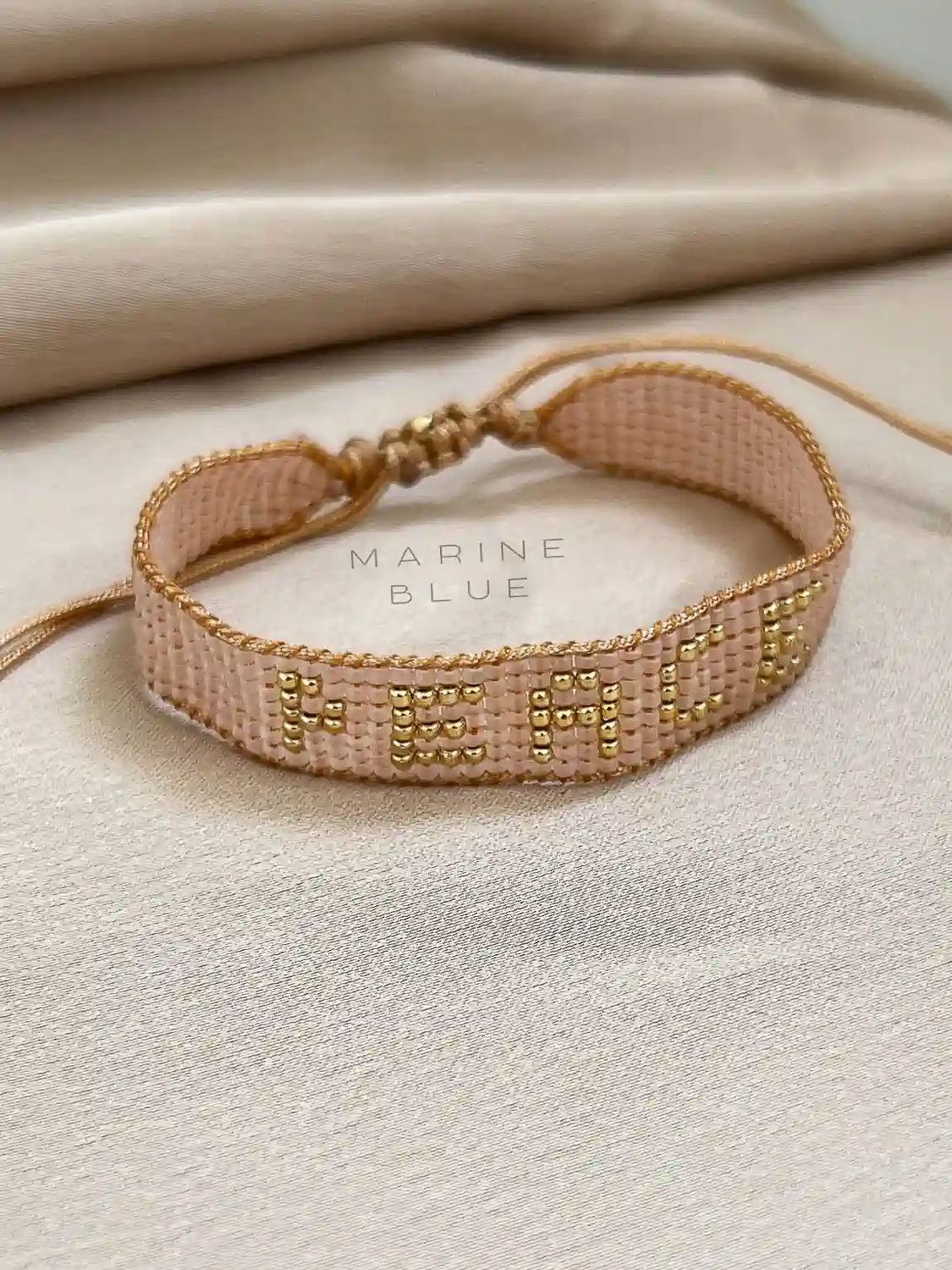 Solo 7 Peace Handmade Bracelet - Beaded Bracelet, Color: Sunset Breeze