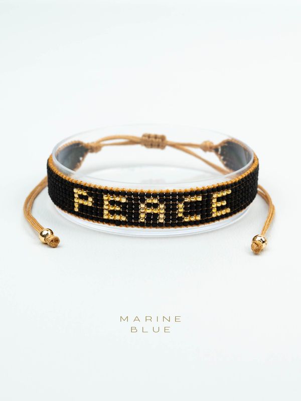 Solo 7 Peace Handmade Bracelet - Beaded Bracelet