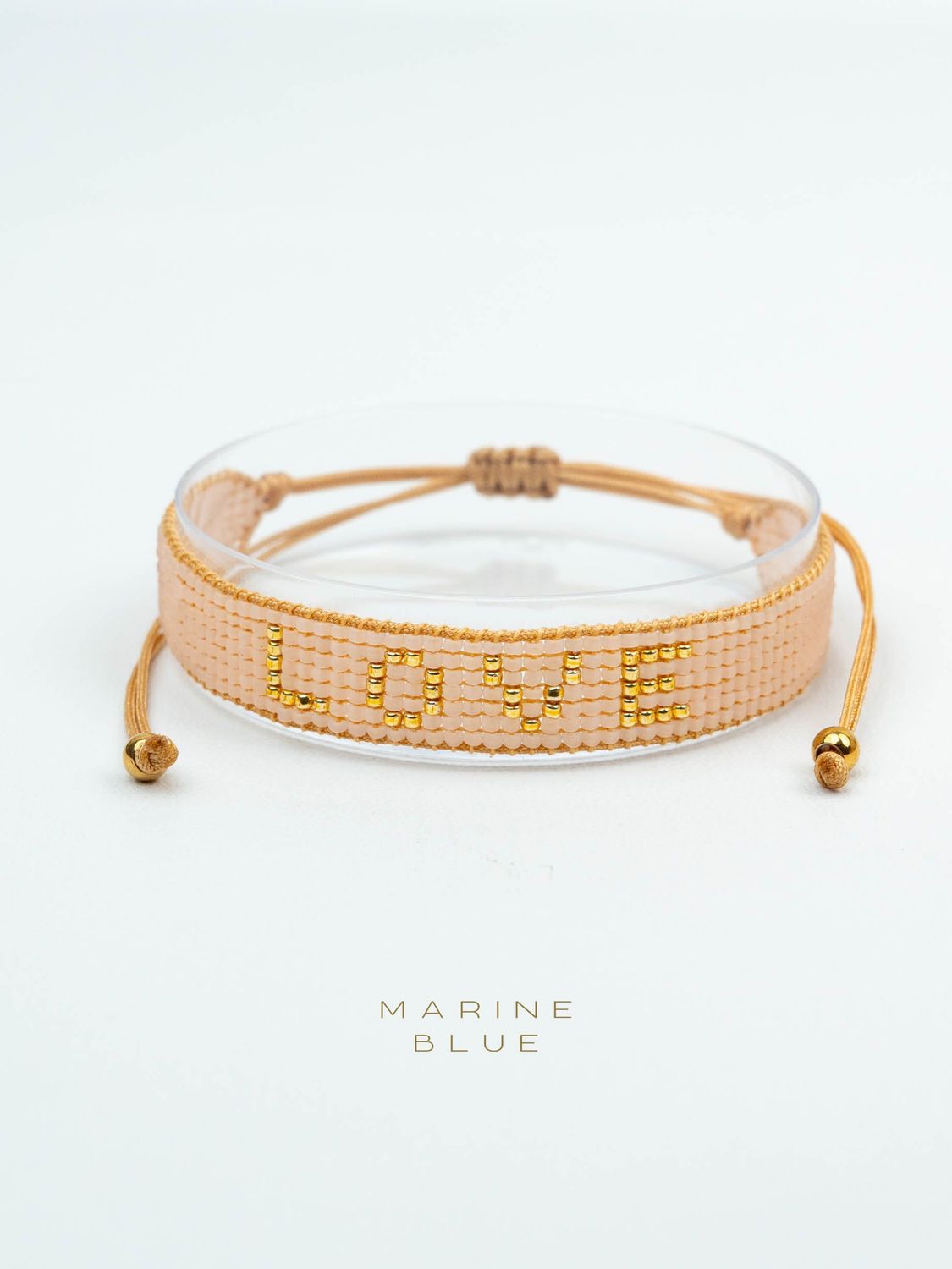 Solo 7 Love Handmade Bracelet - Beaded Bracelet, Color: Sunset Breeze