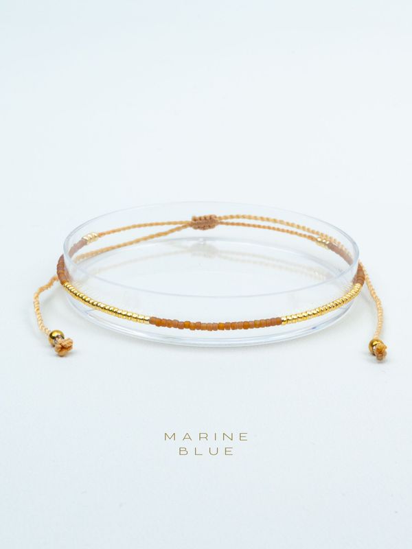 Solo 1 Flat Handmade Bracelet - Beaded Bracelet