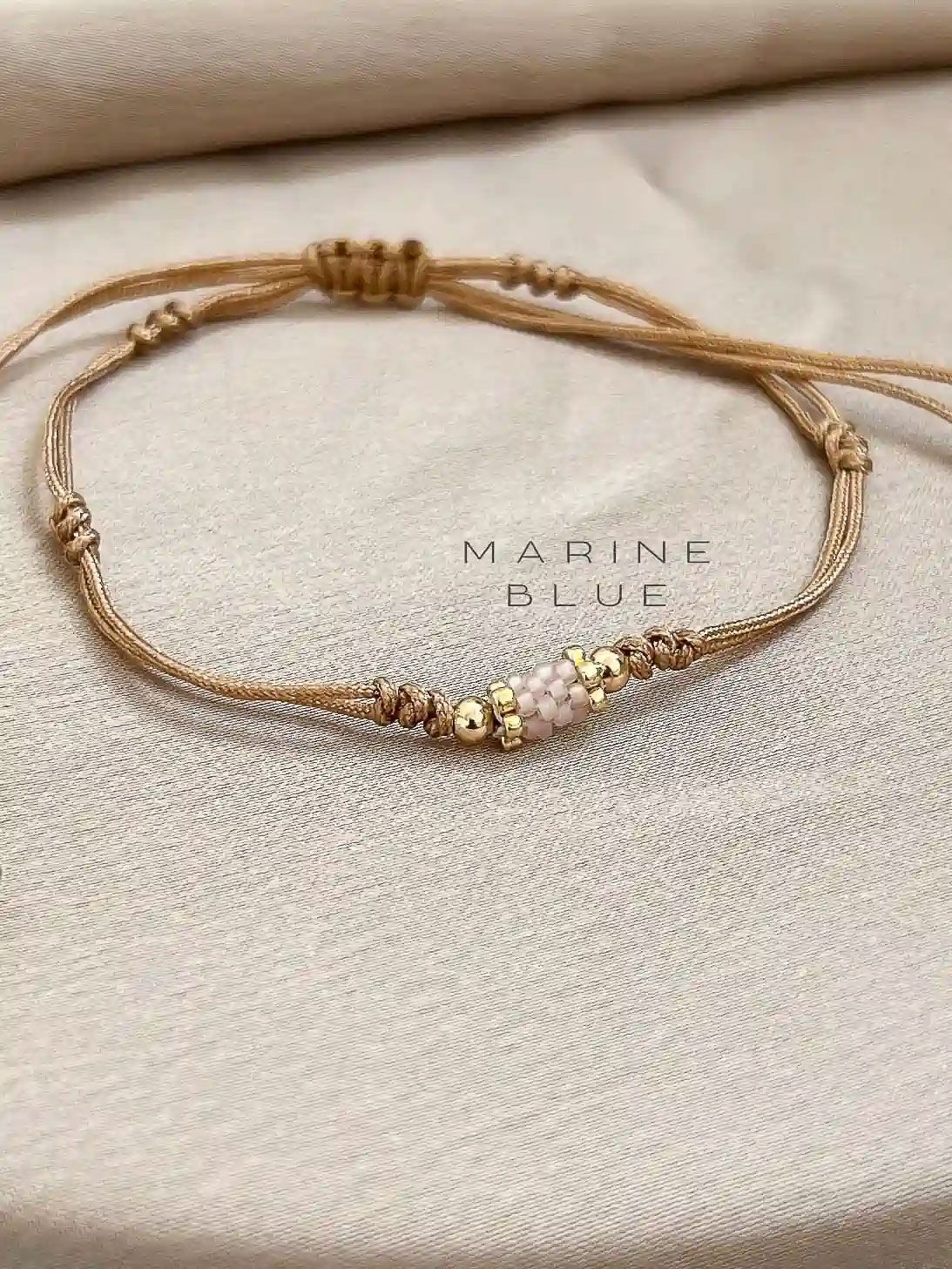 Solo Horizon Single Handmade Bracelet - Beaded Bracelet, Color: Sunset Breeze