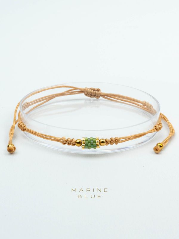 Solo Horizon Single Handmade Bracelet - Beaded Bracelet