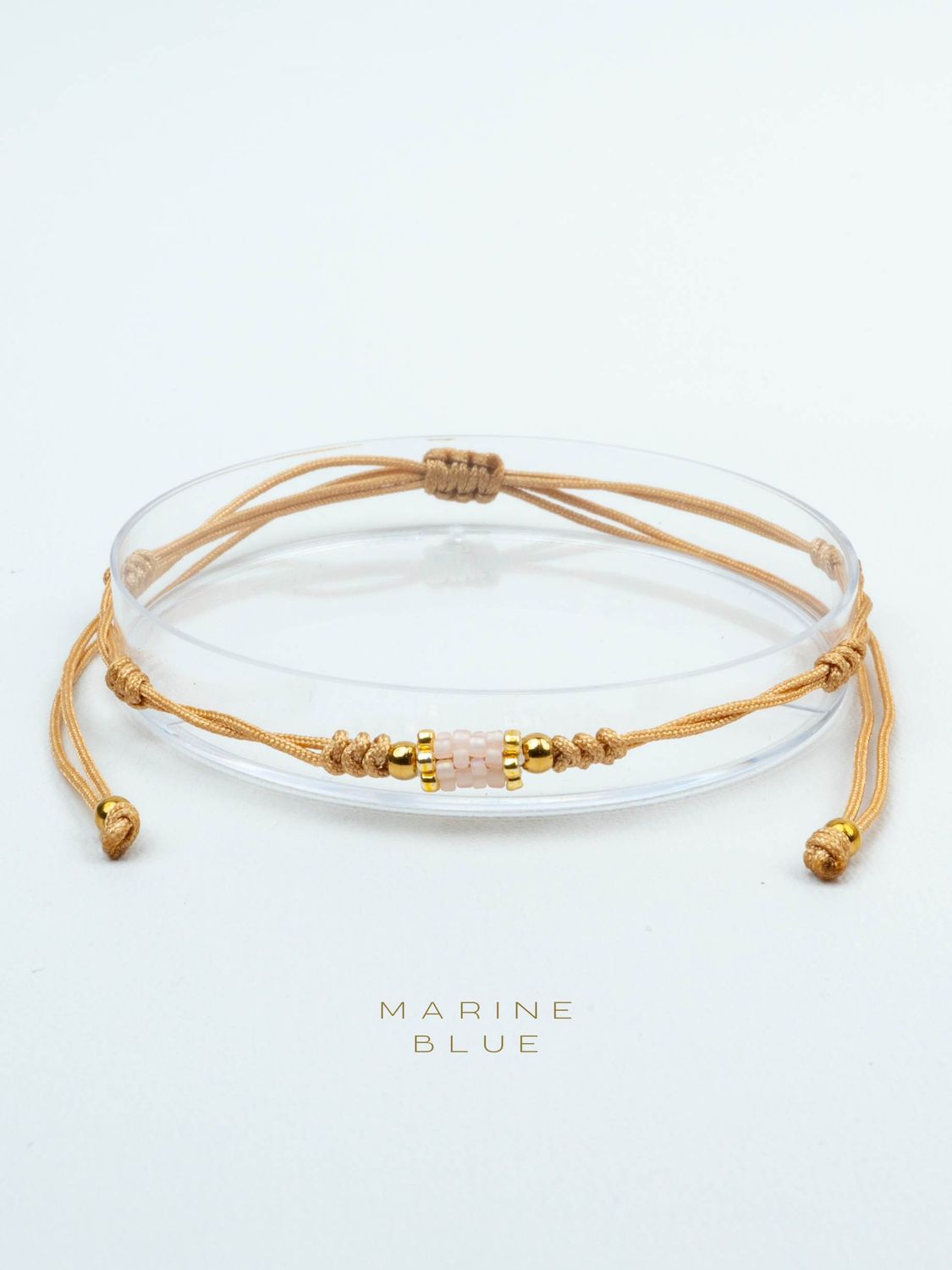 Solo Horizon Single Handmade Bracelet - Beaded Bracelet, Color: Sunset Breeze