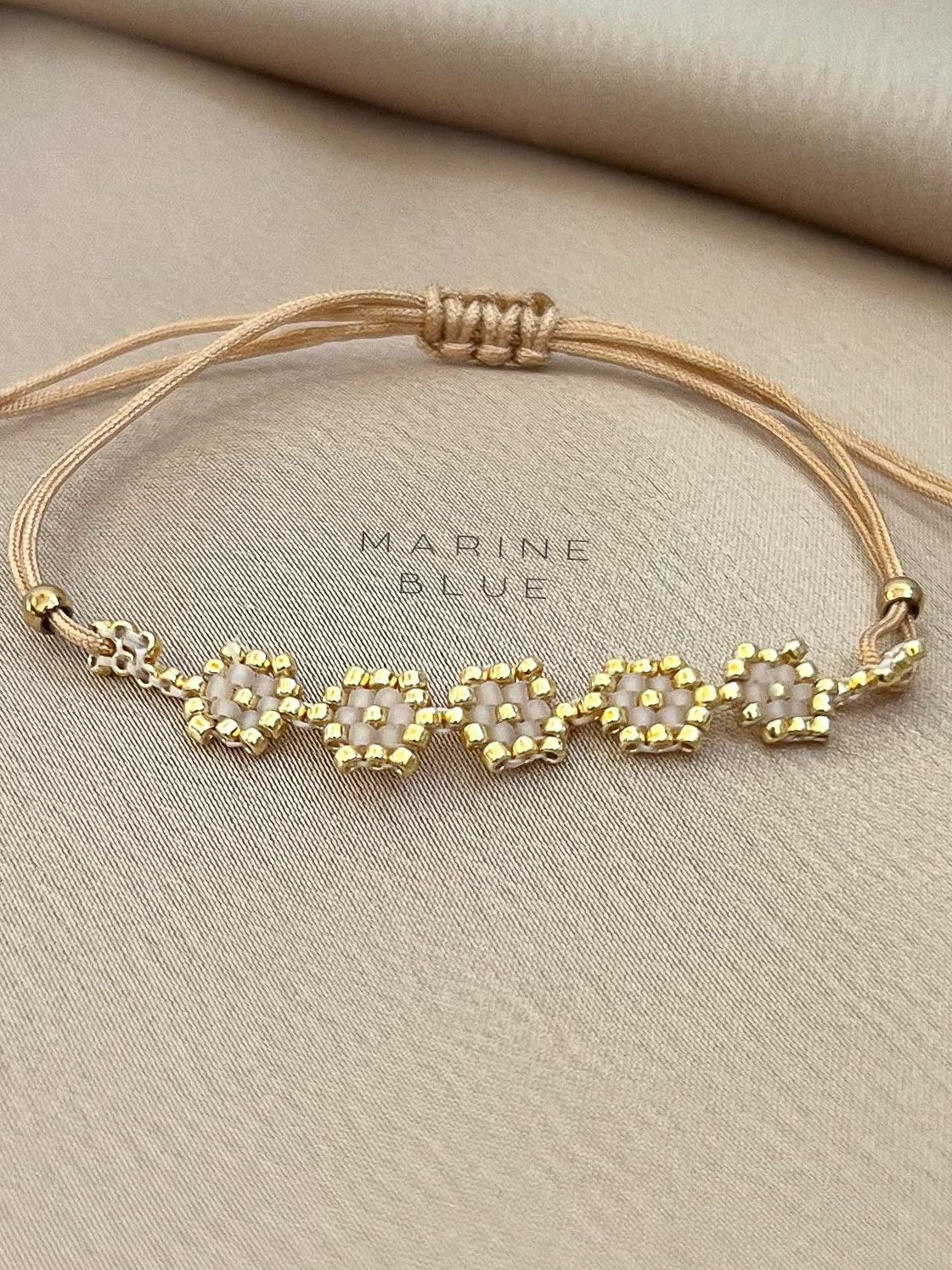 Solo Cells Gelang Handmade - Gelang Manik-manik, Color: Sunset Breeze