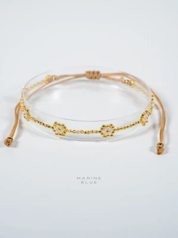 Solo Cells Tied 手工手链 - 串珠手链