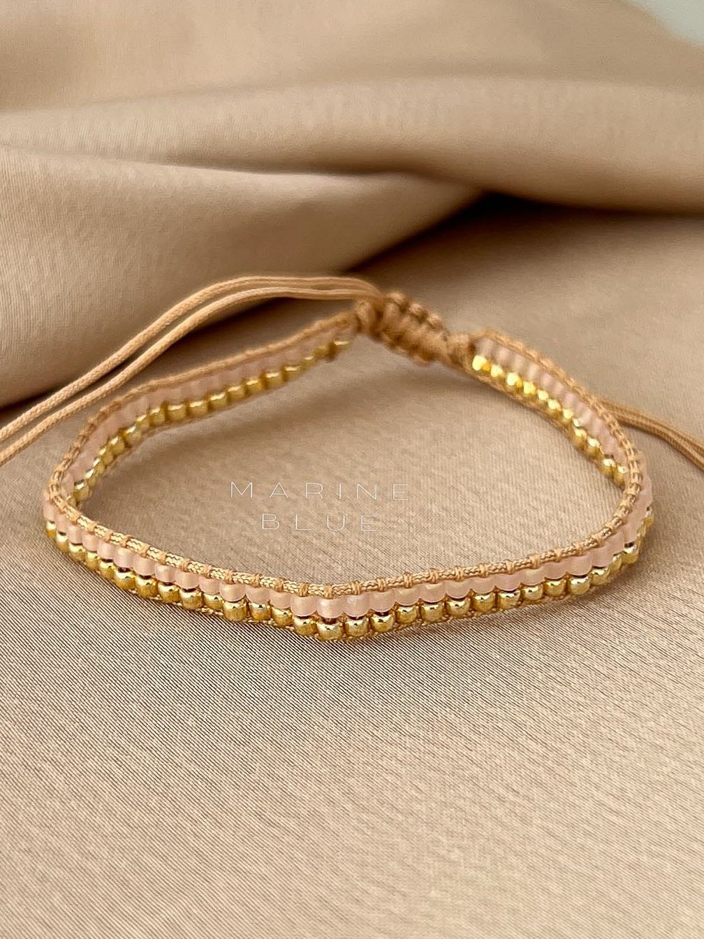 Solo Sidewalk Gelang Handmade - Gelang Manik-manik, Color: Sunset Breeze