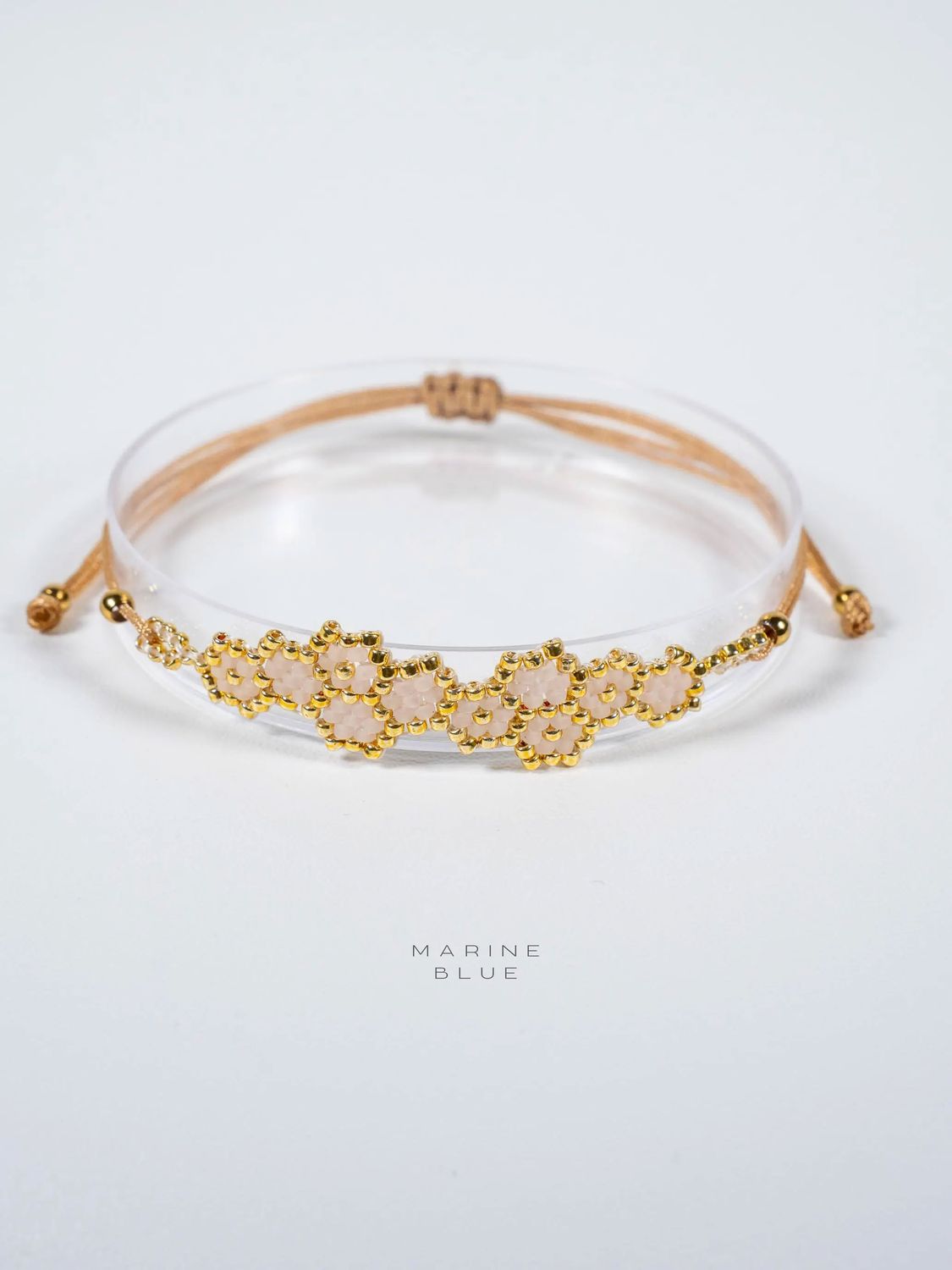 Solo Honeycomb Handmade Bracelet - Beaded Bracelet, Color: Sunset Breeze