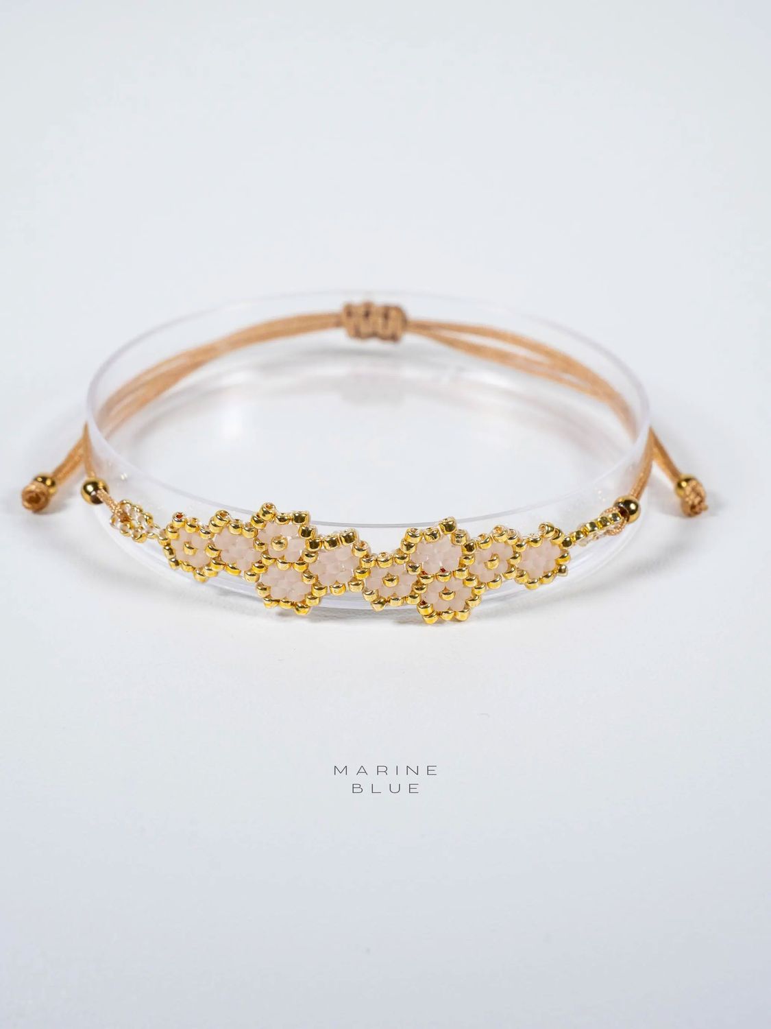 Solo Honeycomb Handmade Bracelet - Beaded Bracelet, Color: Sunset Breeze